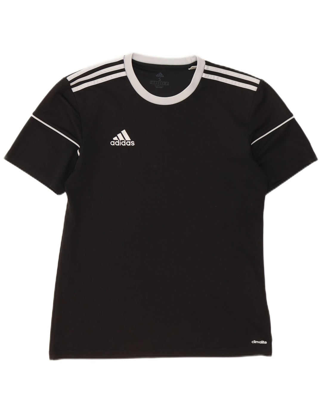 ADIDAS Herre Climalite T-Shirt Top Lille sort polyester