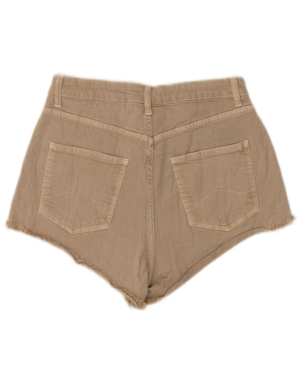 Carrera Dame denim Shorts IT 42 Medium W29 Beige Bomuld