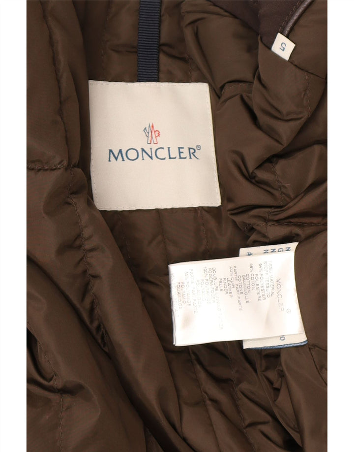 Moncler Herre Polstret Utility Jakke 2XL Brun Polyester