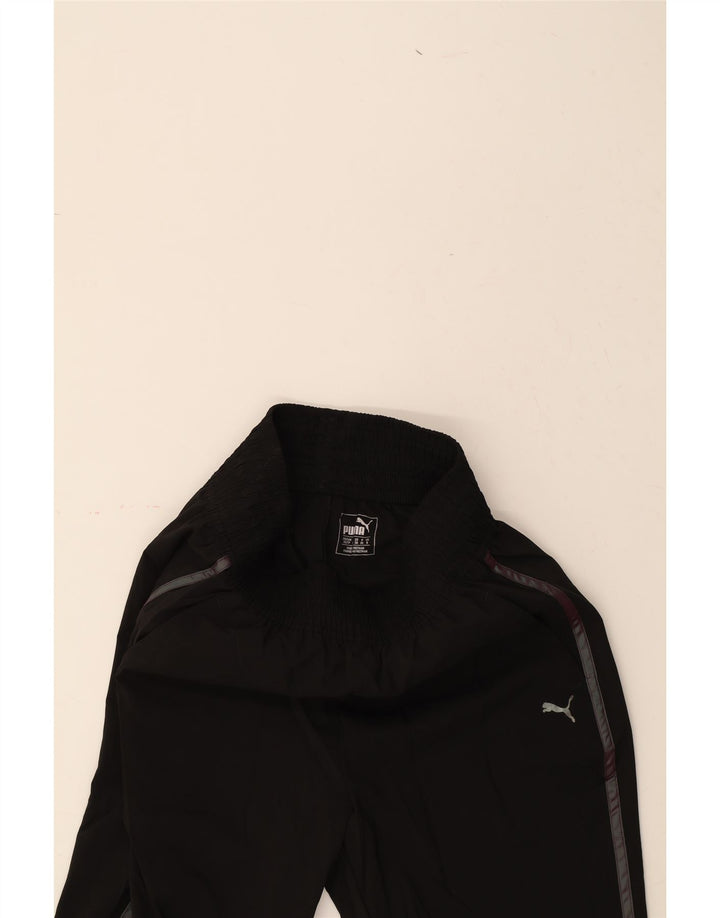 PUMA Womens Tracksuit Trousers UK 8 Small Black Vintage Puma and Second-Hand Puma from Messina Hembry 