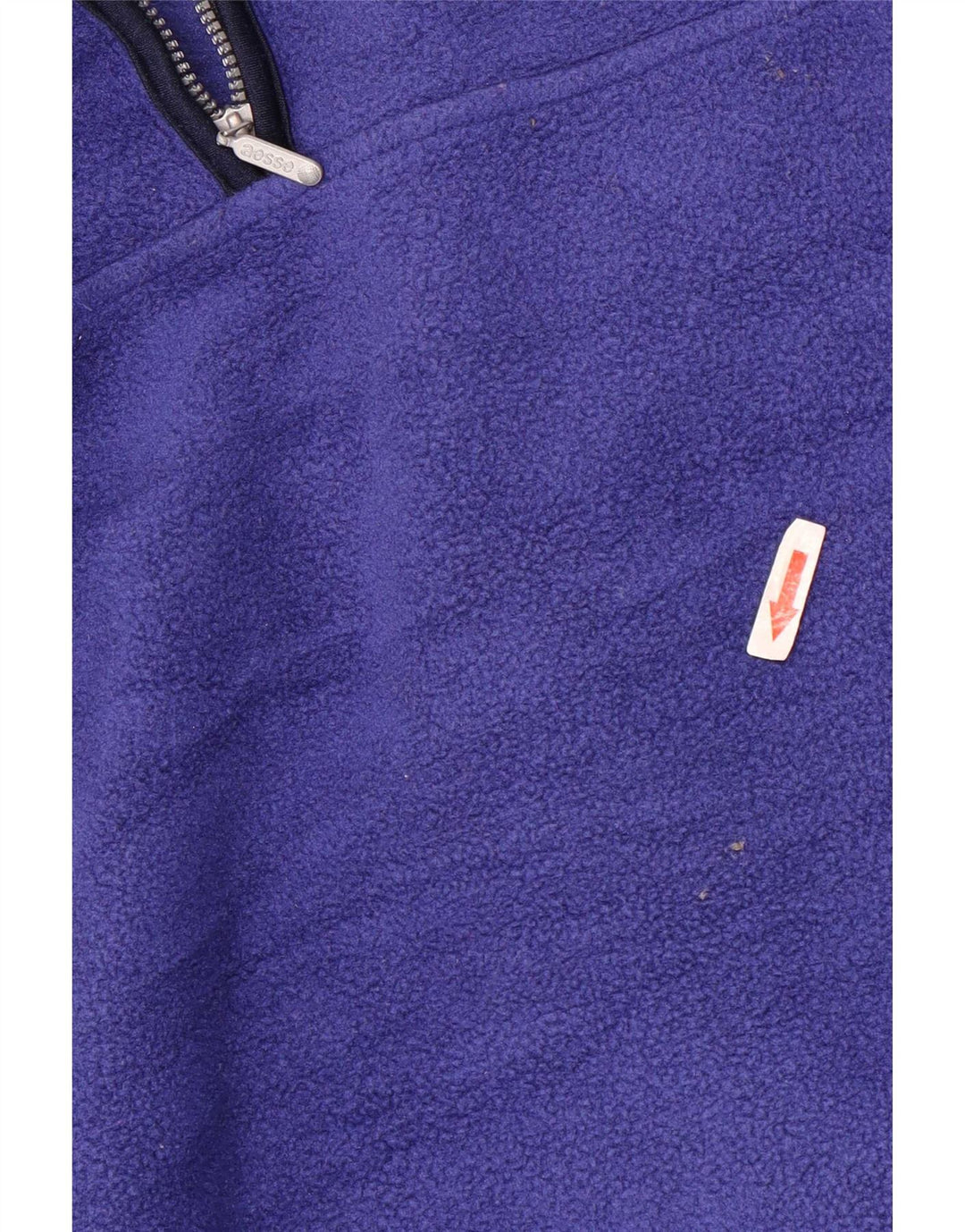 Aesse Herre Fleece Jumper med lynlås XL Blå Polyester