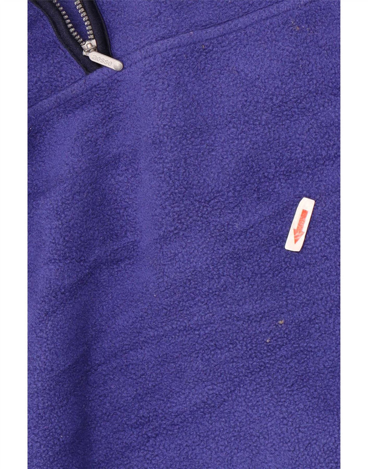 Aesse Herre Fleece Jumper med lynlås XL Blå Polyester