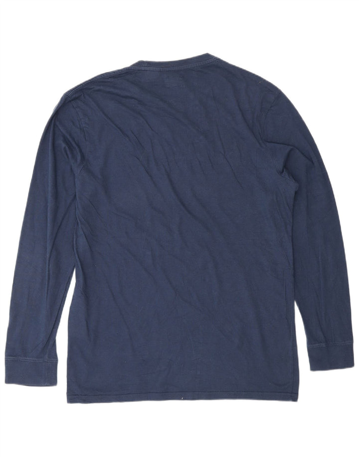 Levi's Herre Top Langærmet Medium Navyblå Bomuld