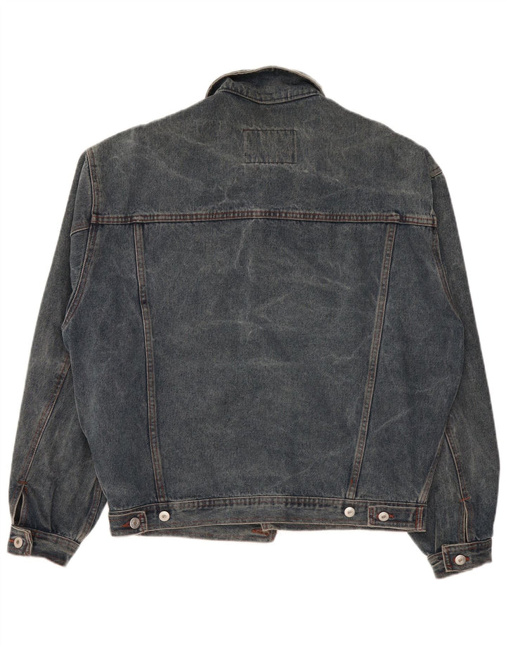 Lynlås Herre denimjakke UK 40 Large Blue