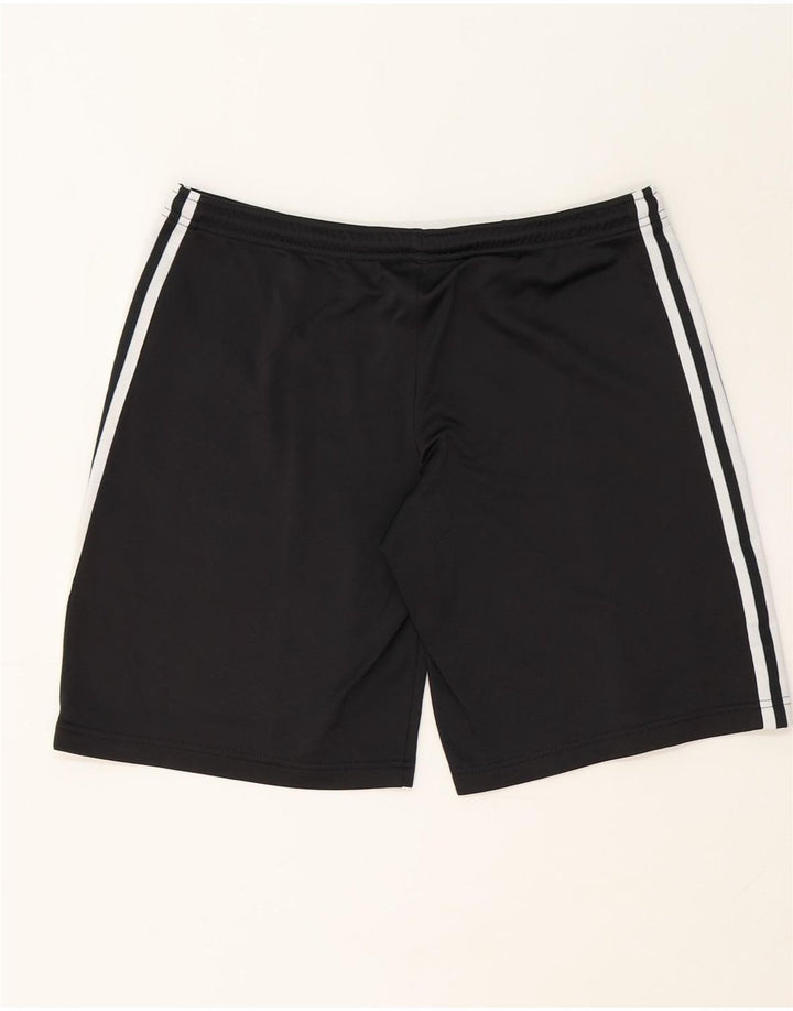 ADIDAS Womens Sport Shorts EU 42 Large  Black Nylon