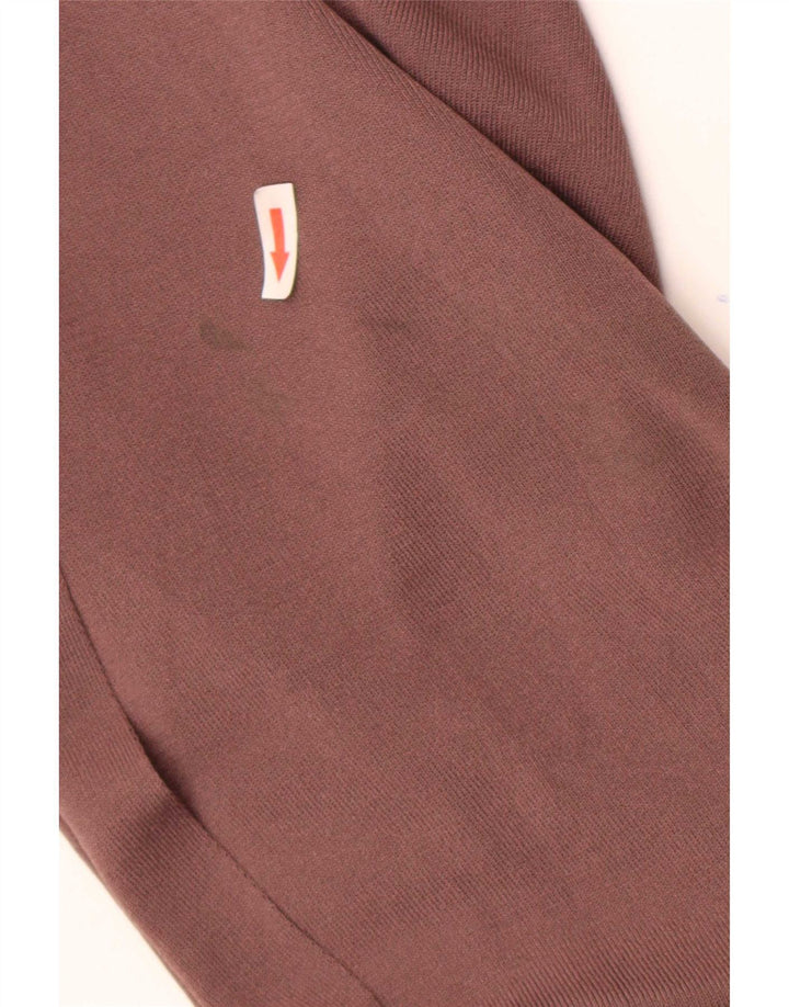 Zara Dame ærmeløs Maxikjole UK 12 Medium Brun Viscose