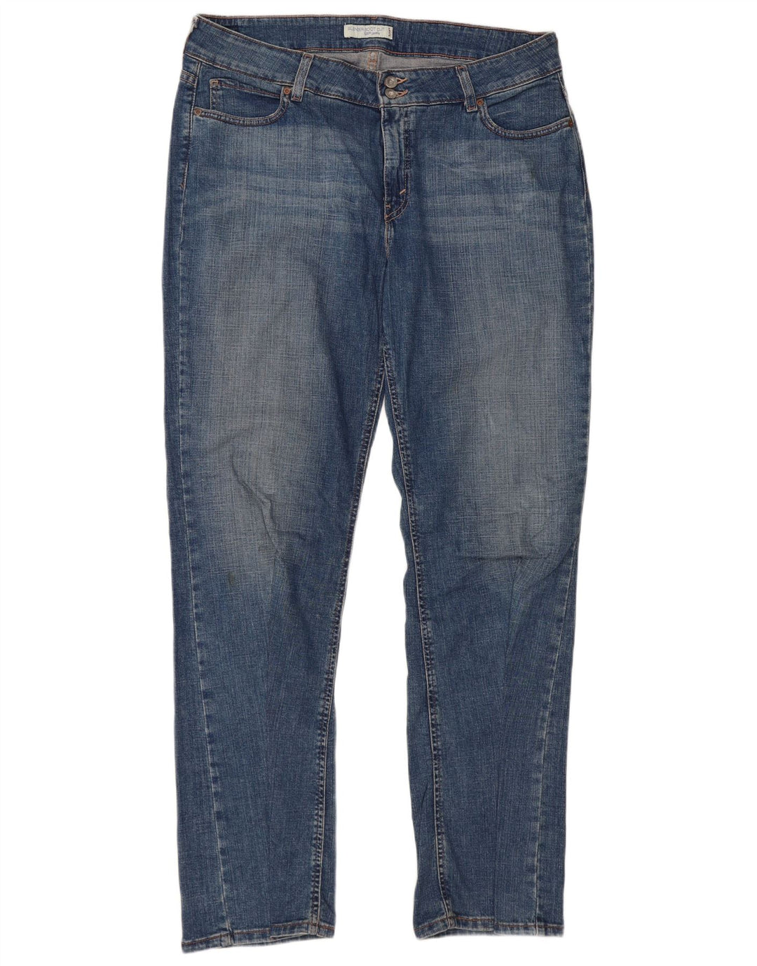 LEVI'S Dame 526 Højtaljede Slanke Bootcut Jeans US 16 2XL W36 L32 Blå