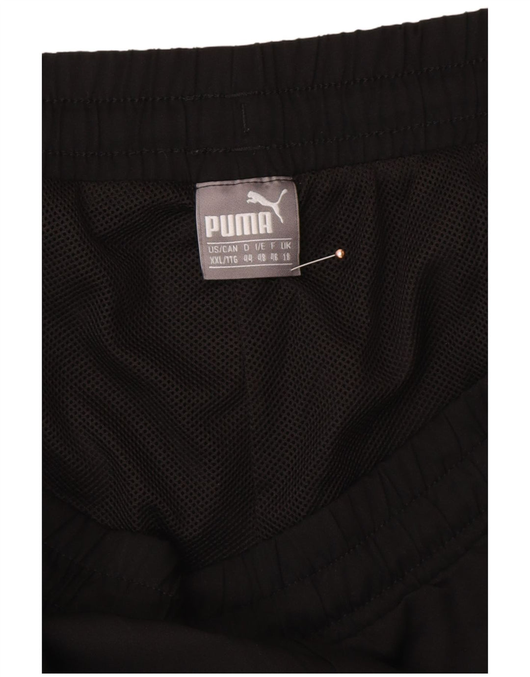 PUMA sportsshorts til kvinder UK 18 XL sort polyester
