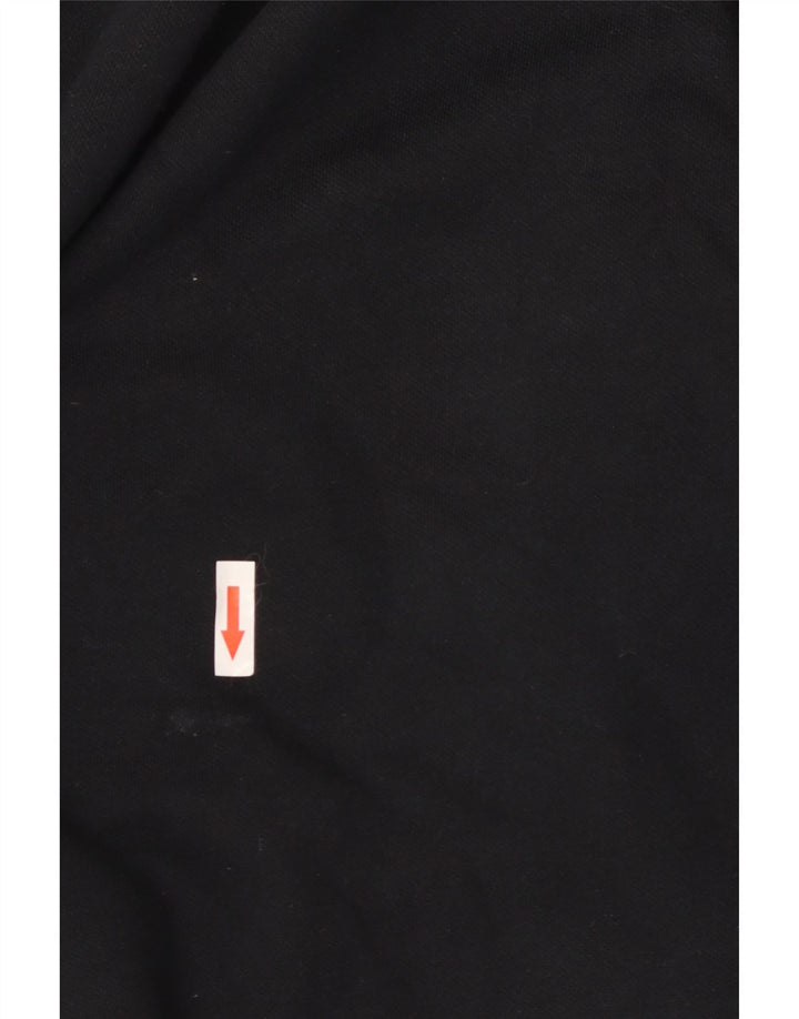 Puma Herre grafisk hættetrøje XL sort bomuld