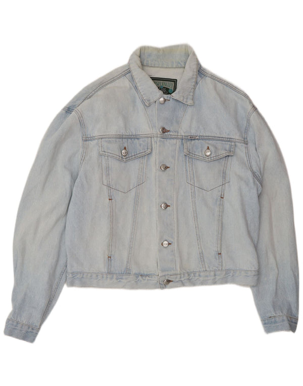 Rifle Dame Oversized Denim Jakke UK 18 XL Blå