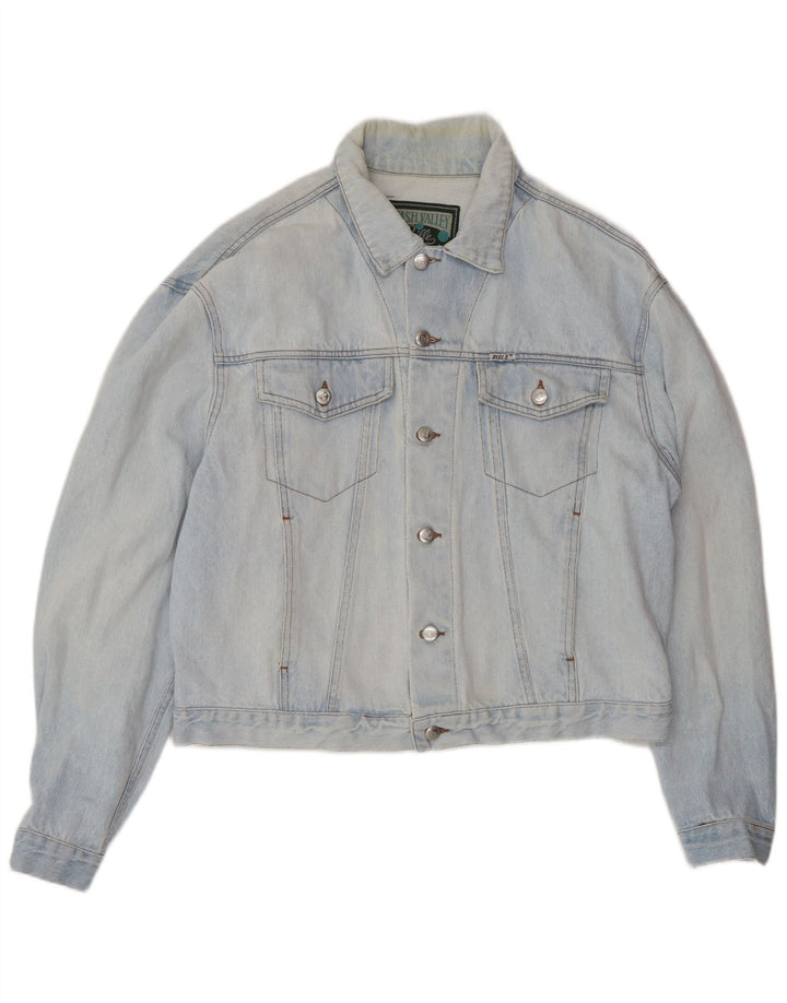 Rifle Dame Oversized Denim Jakke UK 18 XL Blå