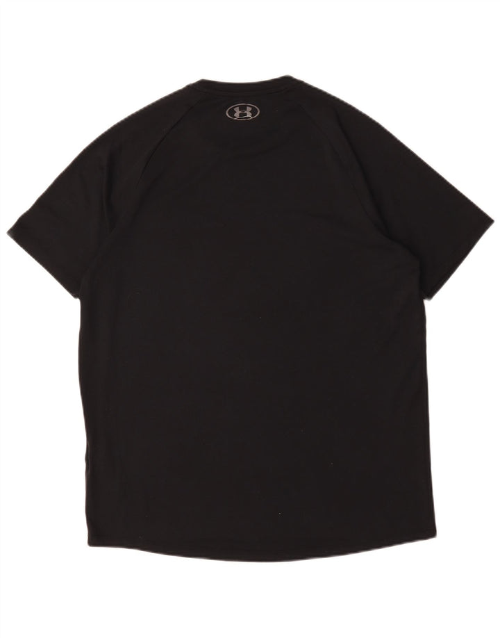 Under Armour Herre T-Shirt Top Medium Sort Polyester