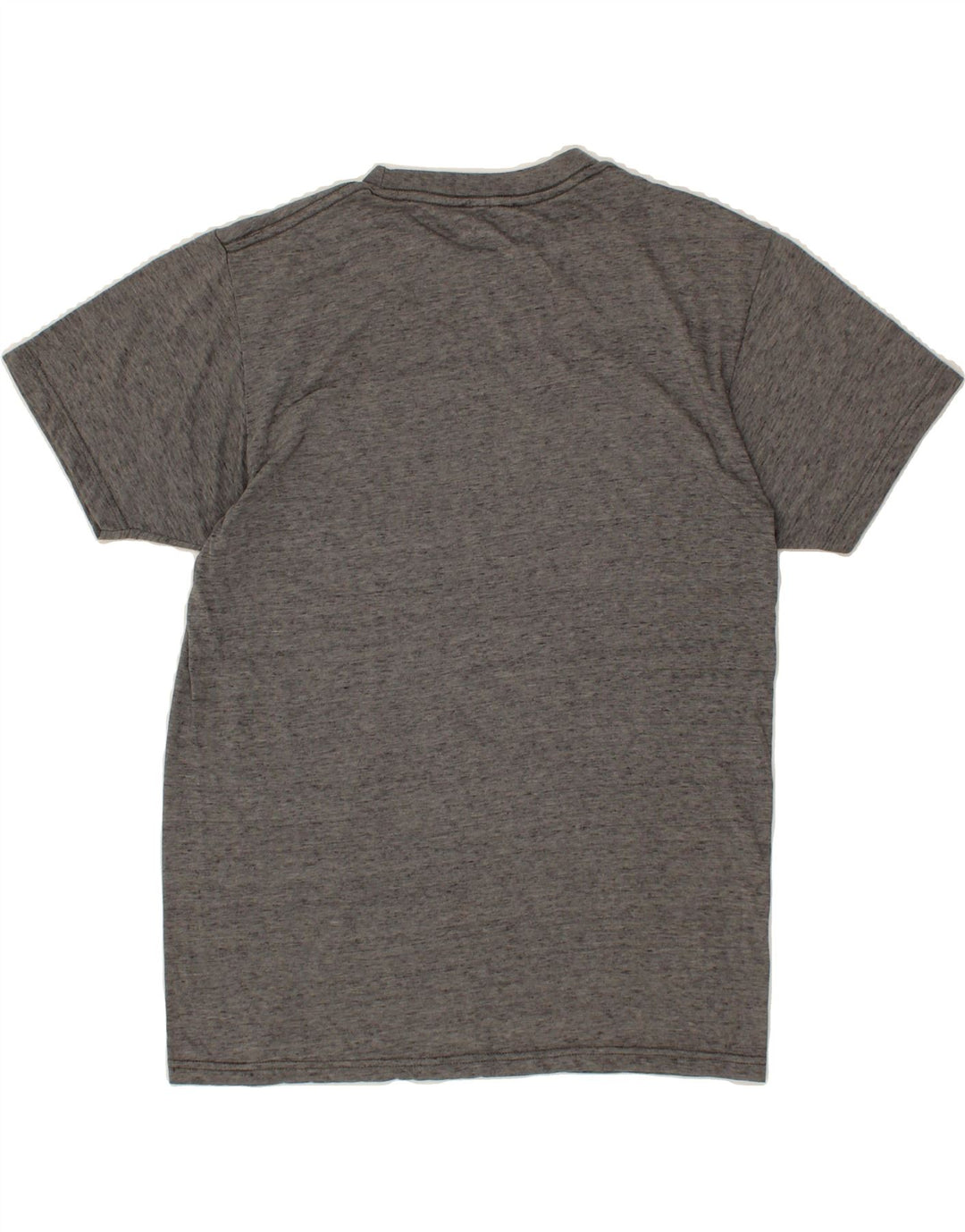 HURLEY Womens T-Shirt Top UK 14 Medium Grey Flecked Polyester Vintage Hurley and Second-Hand Hurley from Messina Hembry 