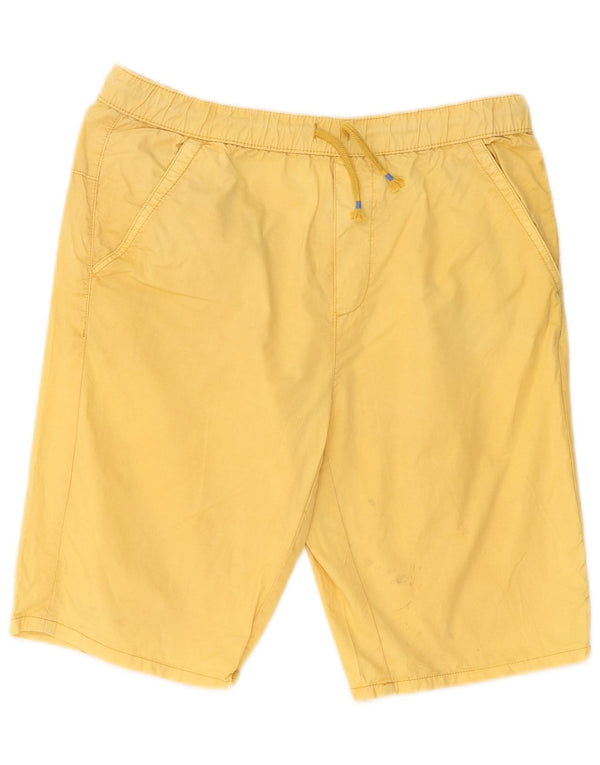 Zara Boys Casual Shorts 13-14 år W32 Gul Bomuld