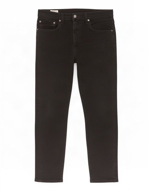 Levi's Herre 512 Slim Tapered Jeans W34 L27 Sort Bomuld