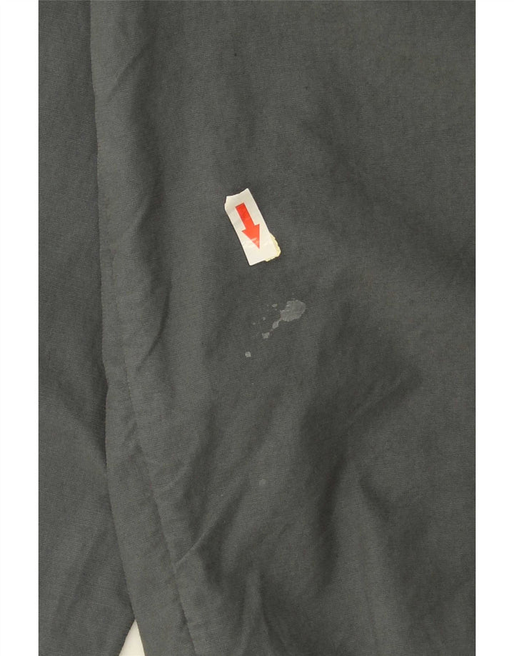 Gap Herre Bomber Jacket UK 40 Stor Grå Bomuld