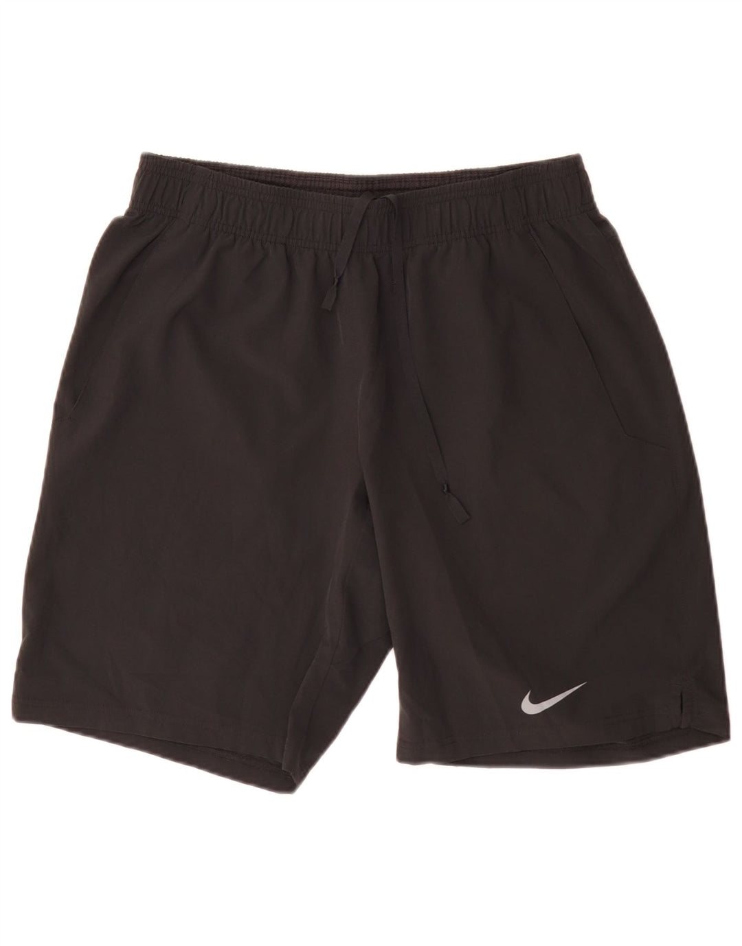 Nike Herre Dri Fit sportsshorts, store sorte polyester