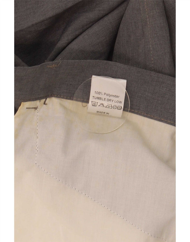 Farah Straight Casual Bukser til mænd W32 L31 Grå polyester