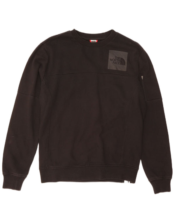 The North Face Herre Sweatshirt Jumper Medium Sort Bomuld