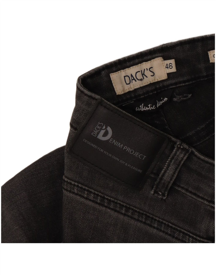 Dacks Dame Crop Skinny Jeans IT 46 Large W30 L26 Grå