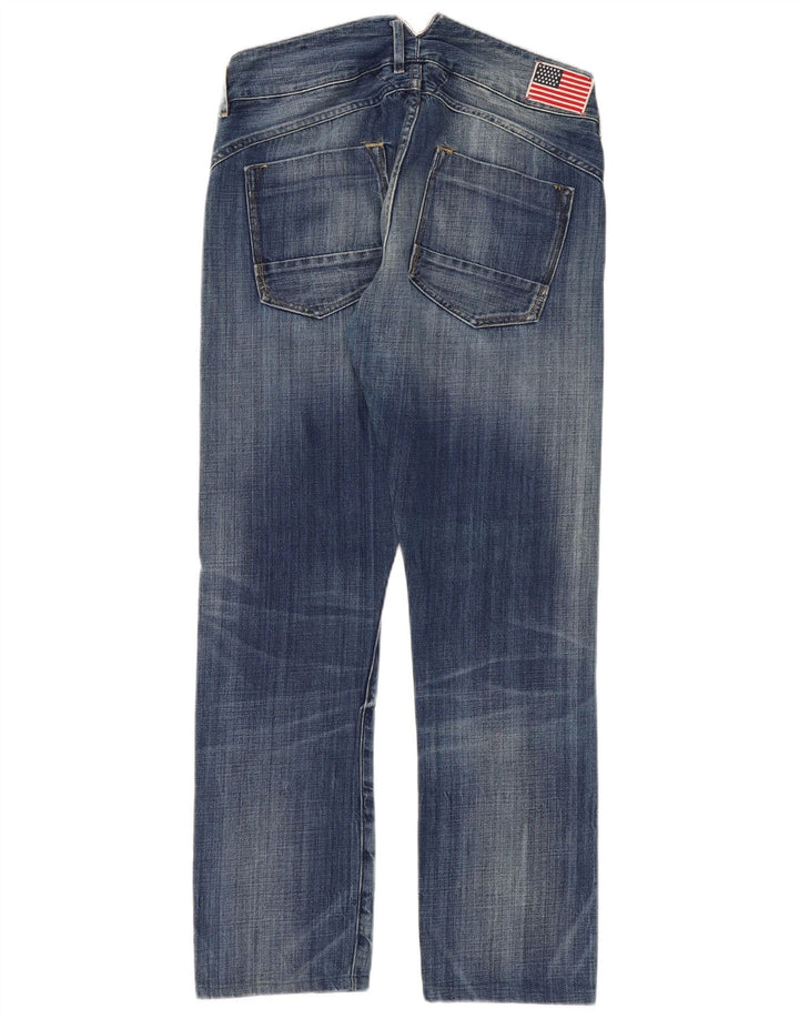 Tommy Hilfiger Lige Jeans til kvinder W33 L29 Blå Bomuld