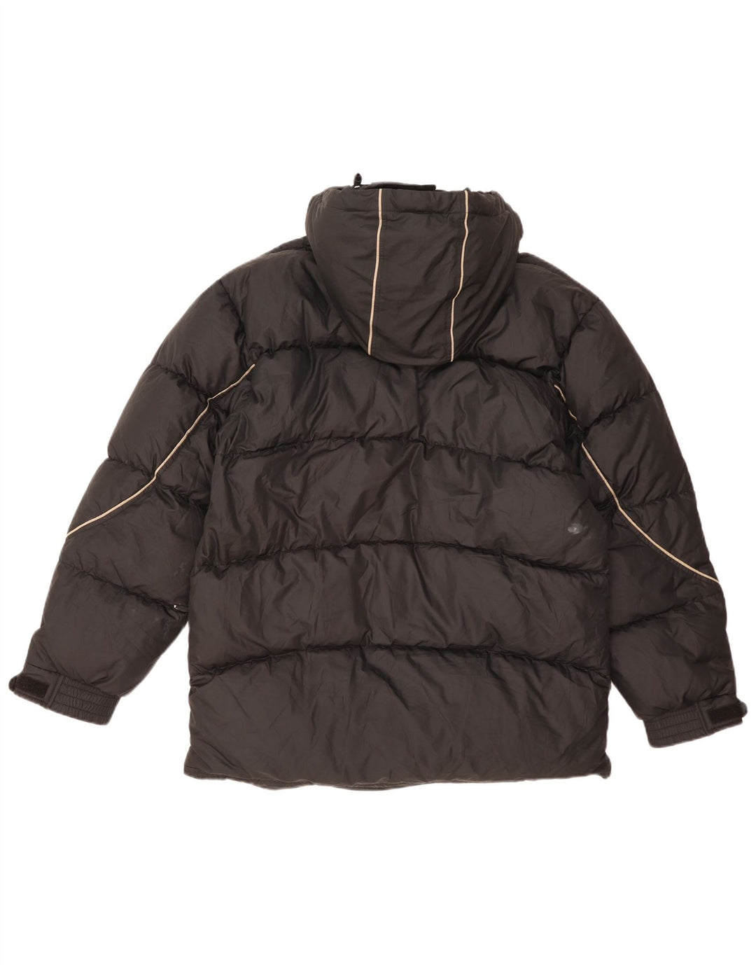 Nike Polstret jakke med hætte til mænd UK 38 Medium Black Polyester