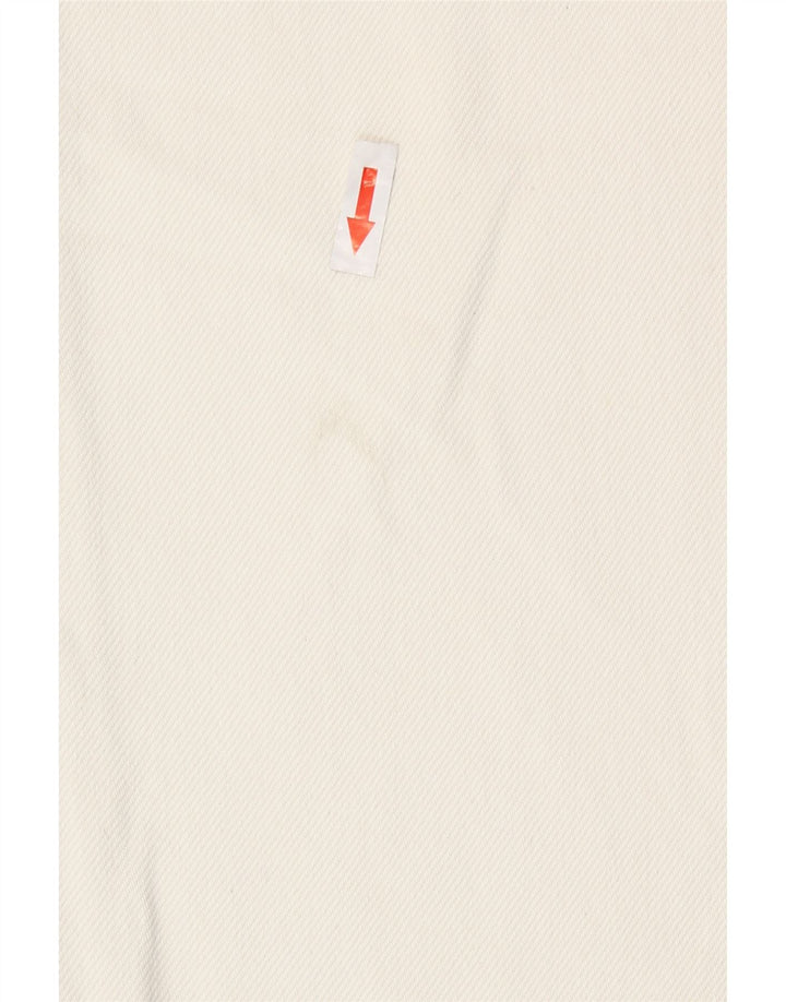 Lee Mens California Straight Jeans W31 L31 Hvid Bomuld