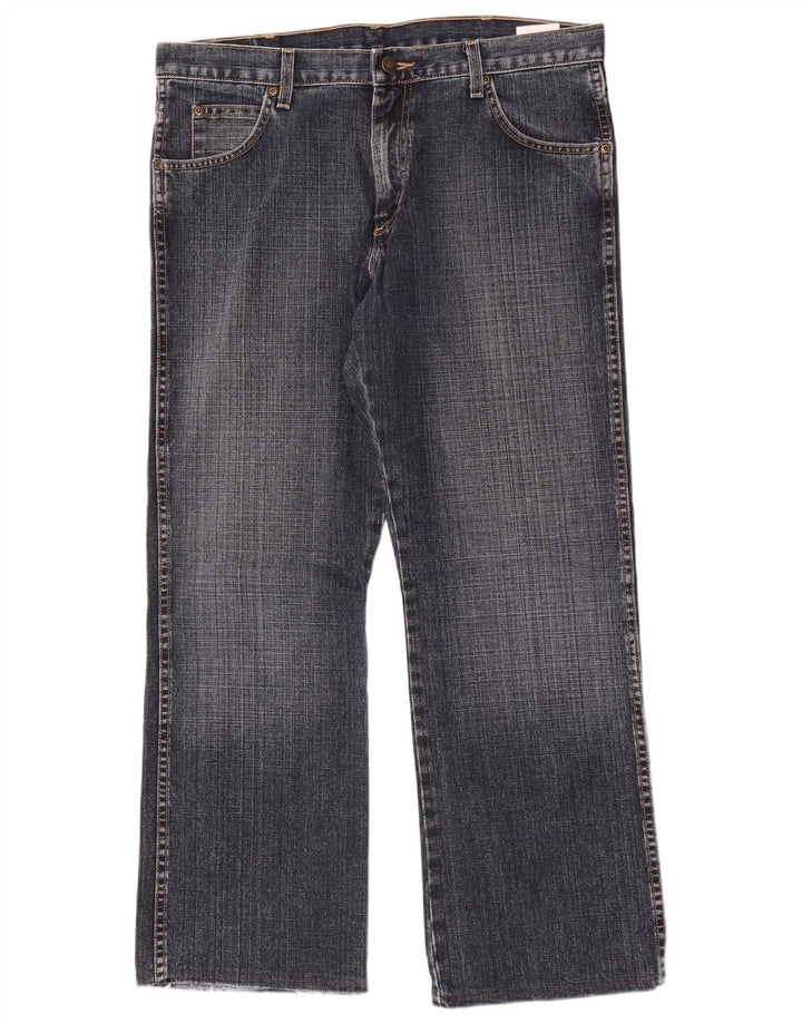Wrangler Bootcut jeans til mænd W34 L30 blå bomuld