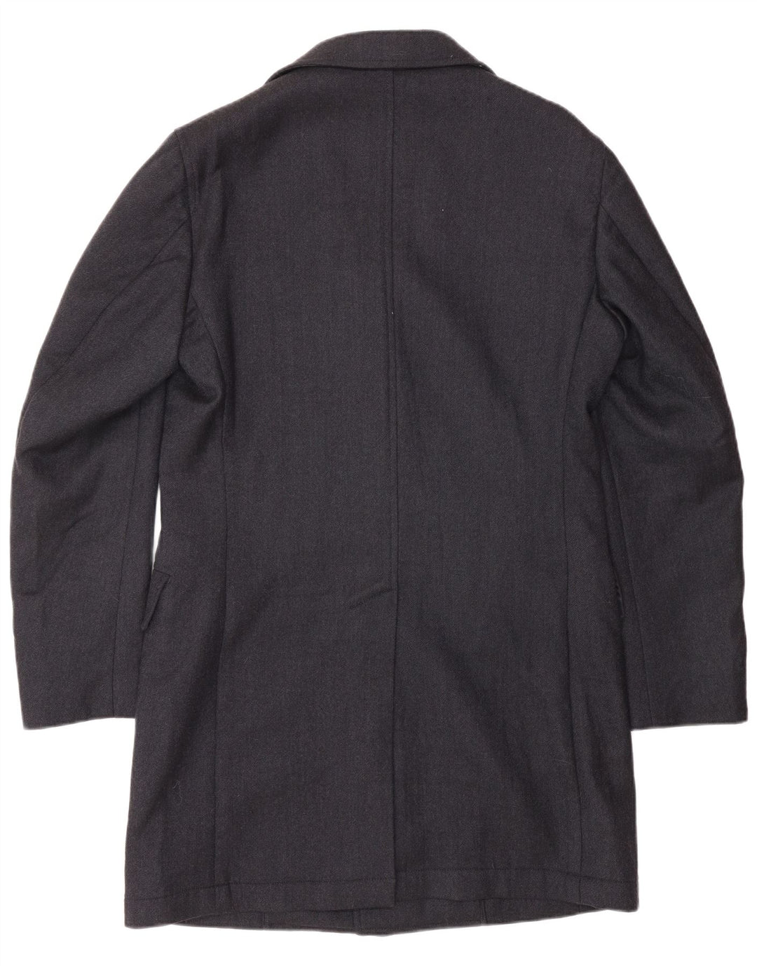 LUIGI BIANCHI Herre Longline Blazer Jacket IT 48 Medium Navy Blue Classic