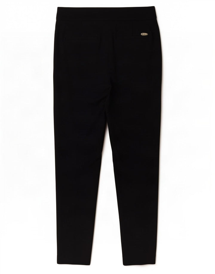 Marks & Spencer Womens Crop Leggings UK 8 Small Navy Blue Polyamide