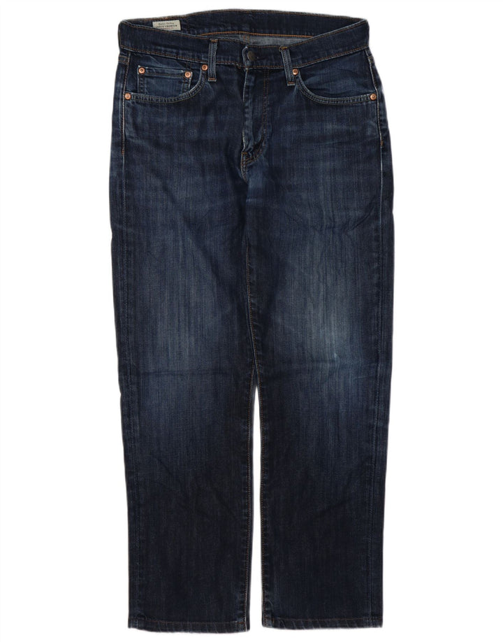 Levi's Herre 514 lige jeans W31 L28 Marineblå