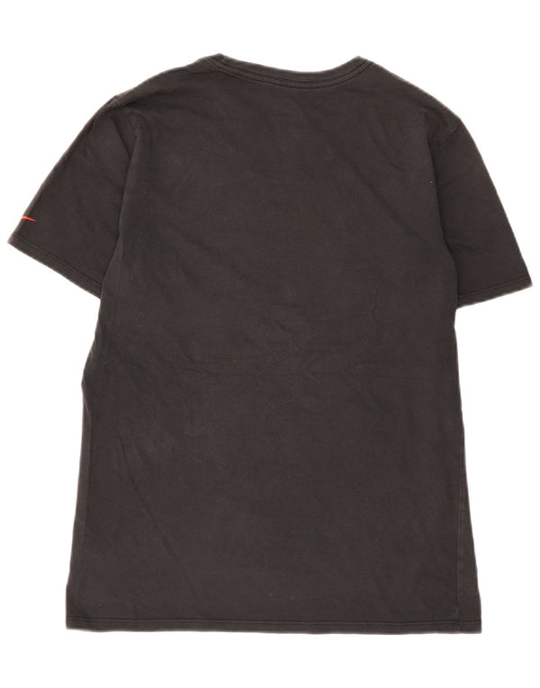 Nike Herre Athletic Cut Grafisk T-shirt Top Medium Sort Bomuld