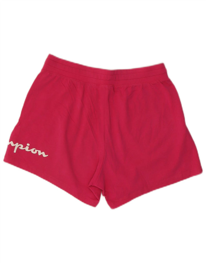 Champion kvinders grafiske sportsshorts UK 12 Medium Pink