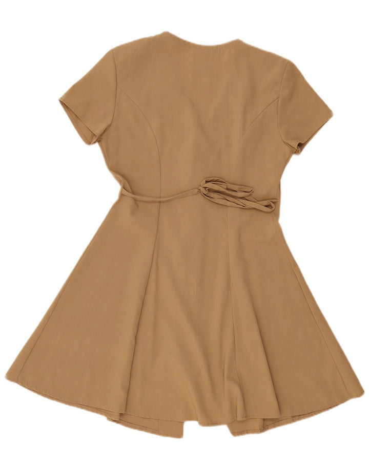 CLOCK HOUSE Dame A-Line Kjole EU 38/40 Medium Beige Polyester