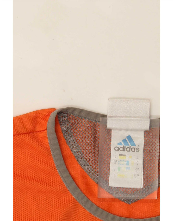 Adidas Herre T-Shirt Top Lille Orange Polyester