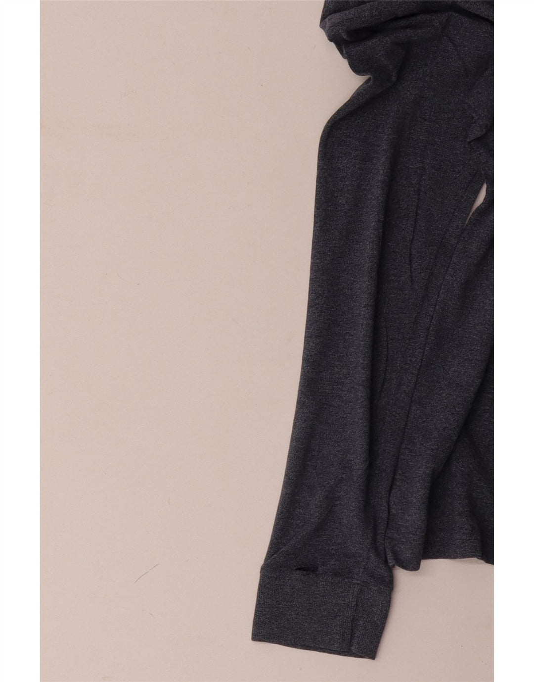 MASSIMO DUTTI Langærmet herre poloshirt mellemgrå