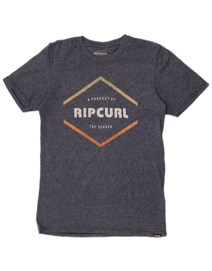Rip Curl Herre grafisk T-shirt Top Lille marineblå