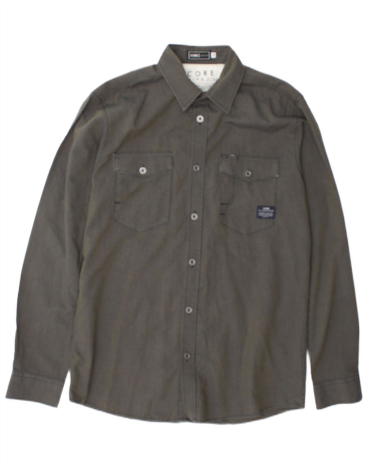 Jack & Jones Herreskjorte Medium Khaki Bomuld