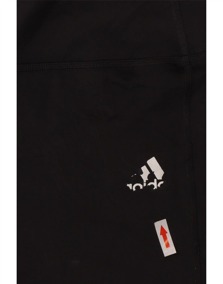 Adidas Aeroready Leggings til kvinder UK 16/18 Large Black Polyester