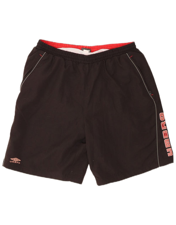 Umbro Herre Graphic Sports Shorts XL Sort Polyester