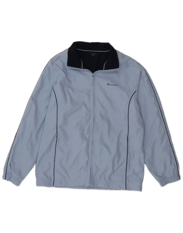 Champion Womens træningsdragt Topjakke UK 14 Medium Blue Polyester