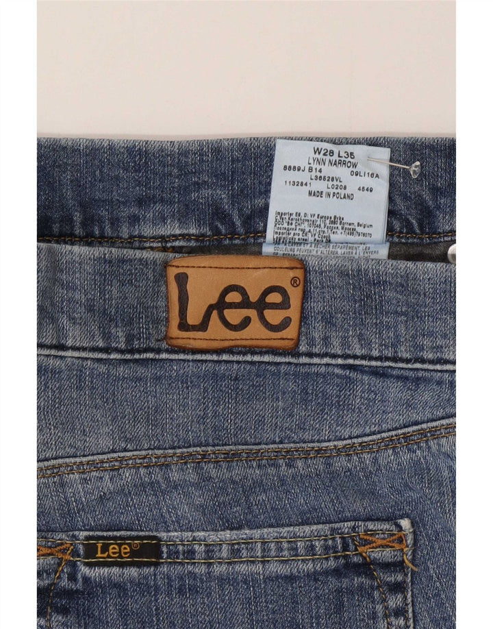 Lee Dame Lynn Narrow Slim Jeans W28 L35 Blå Bomuld