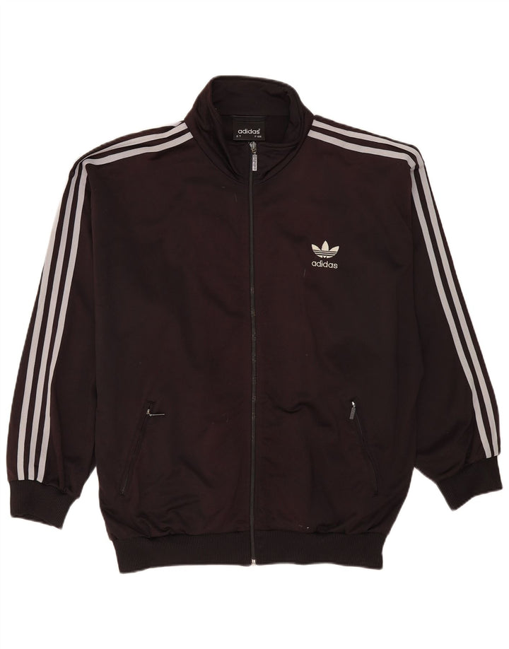 Adidas Træningsdragt til mænd, topjakke, stor sort polyester