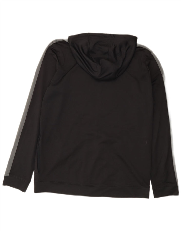Under Armour Herre hættetrøje med lynlås Medium Sort Colourblock Polyester