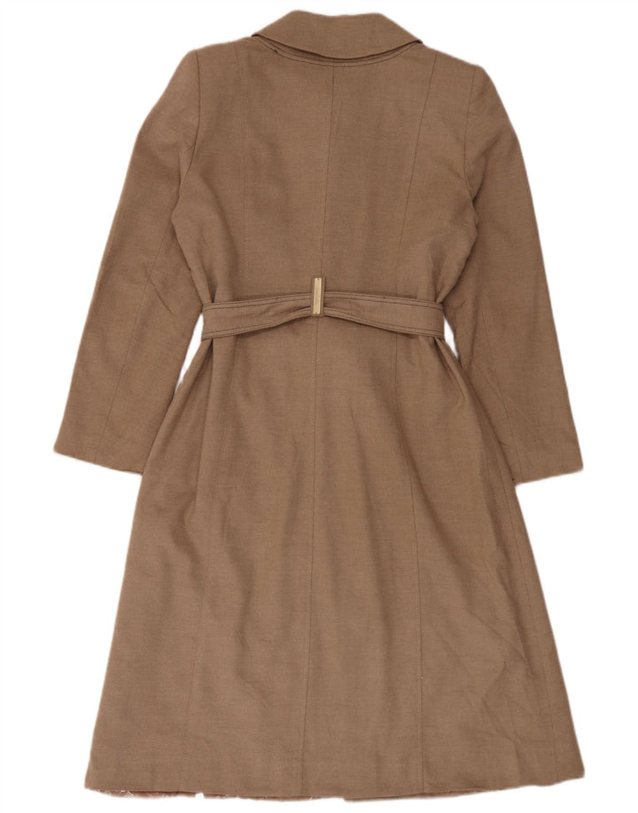 Pierre Cardin Trench Coat til kvinder IT 42 Medium Beige Polyester