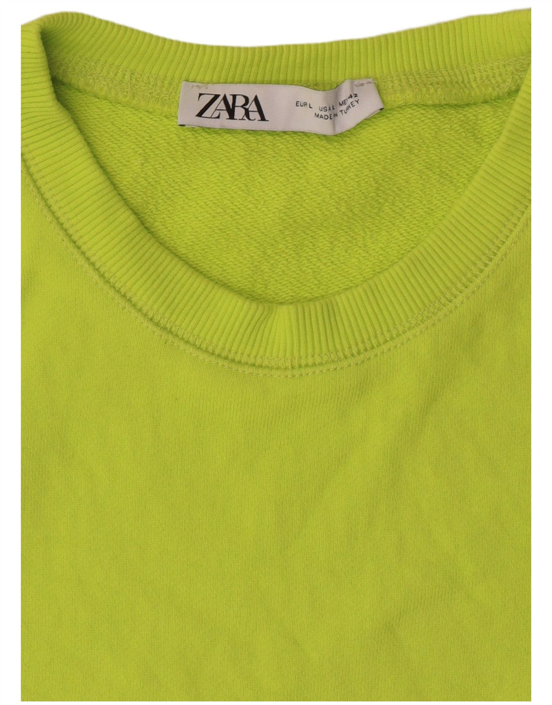 ZARA Herre T-Shirt Large Grøn