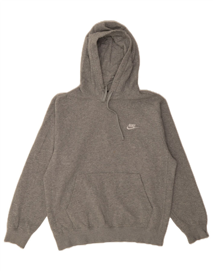 NIKE Mens Hoodie Jumper Small Grey Cotton Vintage Nike and Second-Hand Nike from Messina Hembry 