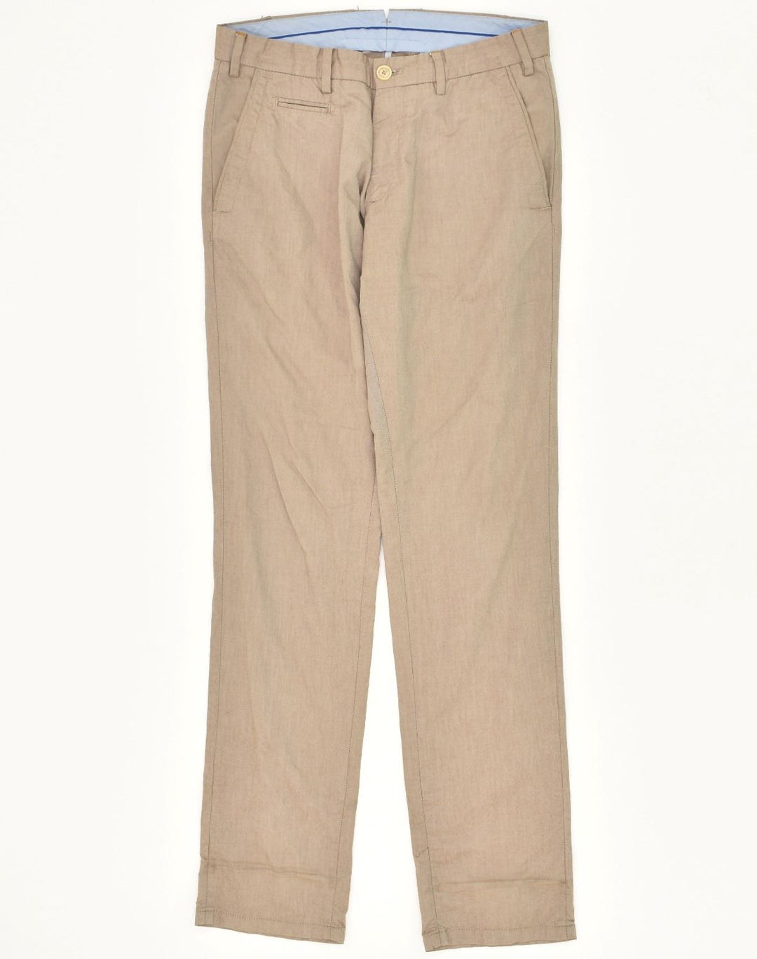 MASSIMO DUTTI Womens Casual Fit Chino Trousers EU 40 Medium W30 L34 Beige | Vintage Massimo Dutti | Thrift | Second-Hand Massimo Dutti | Used Clothing | Messina Hembry 