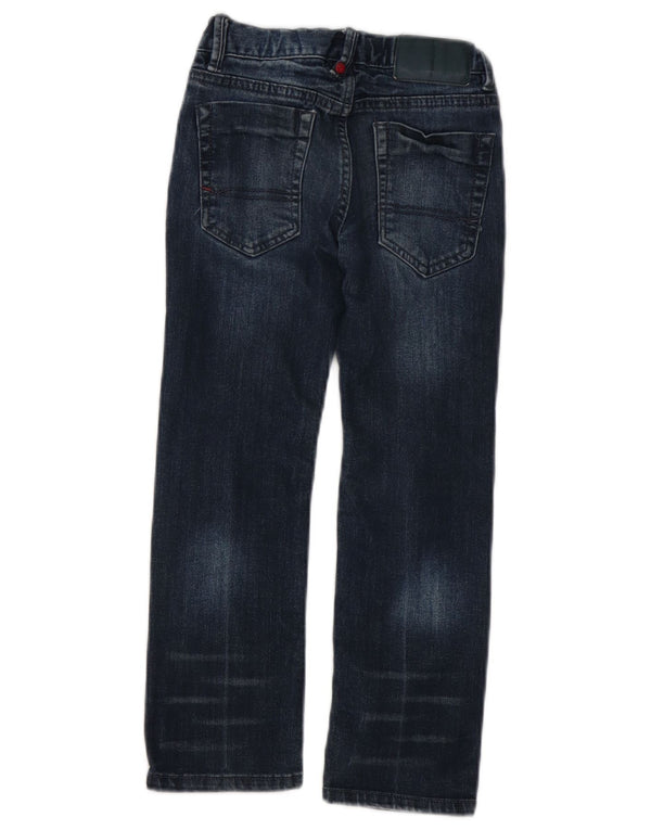 Tommy Hilfiger drenge lige jeans 5-6 år W22 L19 marineblå bomuld