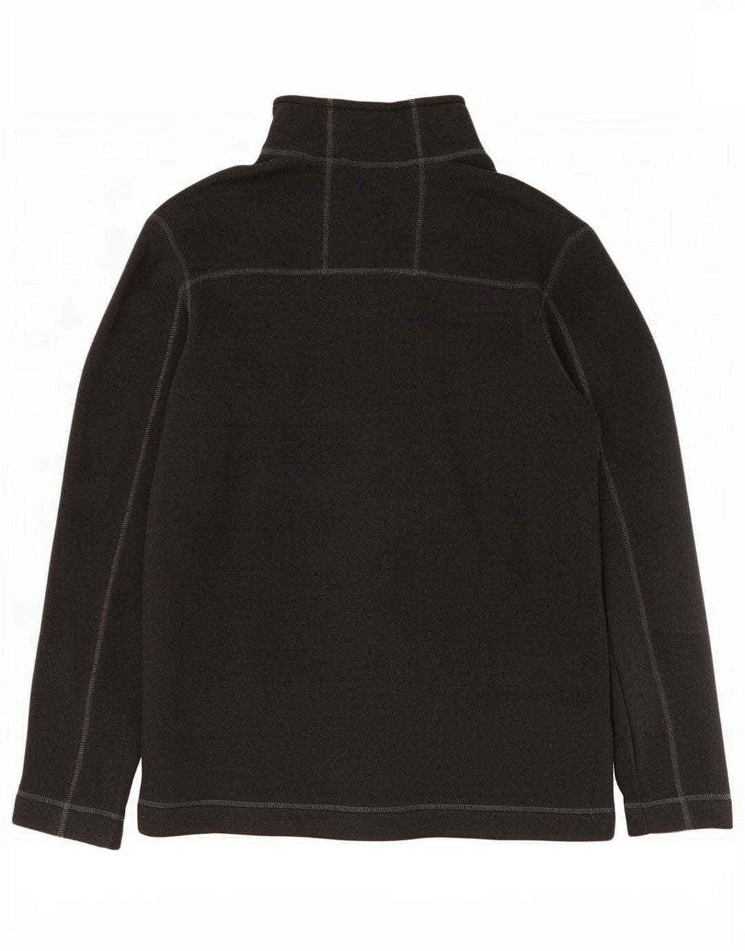 Columbia Herre Zip Neck Jumper Sweater Stor Sort Polyester